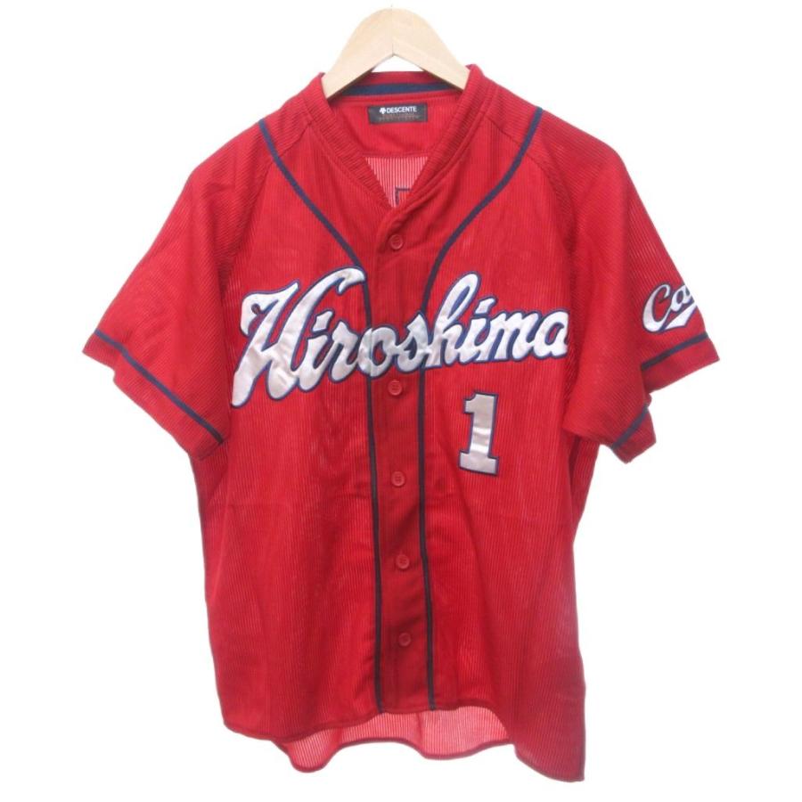 デサント DESCENTE 美品 広島東洋カープ ハイクオリティユニフォーム
