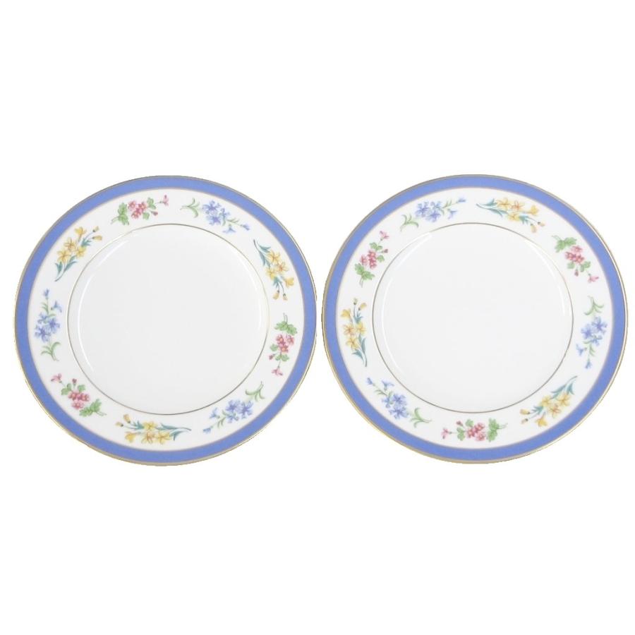 ティファニー TIFFANY & CO. フローラル プレート 中皿 2枚セット 花柄