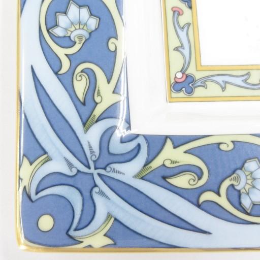 新品・未使用　ウェッジウッド　スクエアプレート　イングランド製　エレファント 未使用品 ウェッジウッド WEDGWOOD ブルーエレファント スクエア