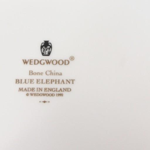 未使用品 ウェッジウッド WEDGWOOD ブルーエレファント スクエア