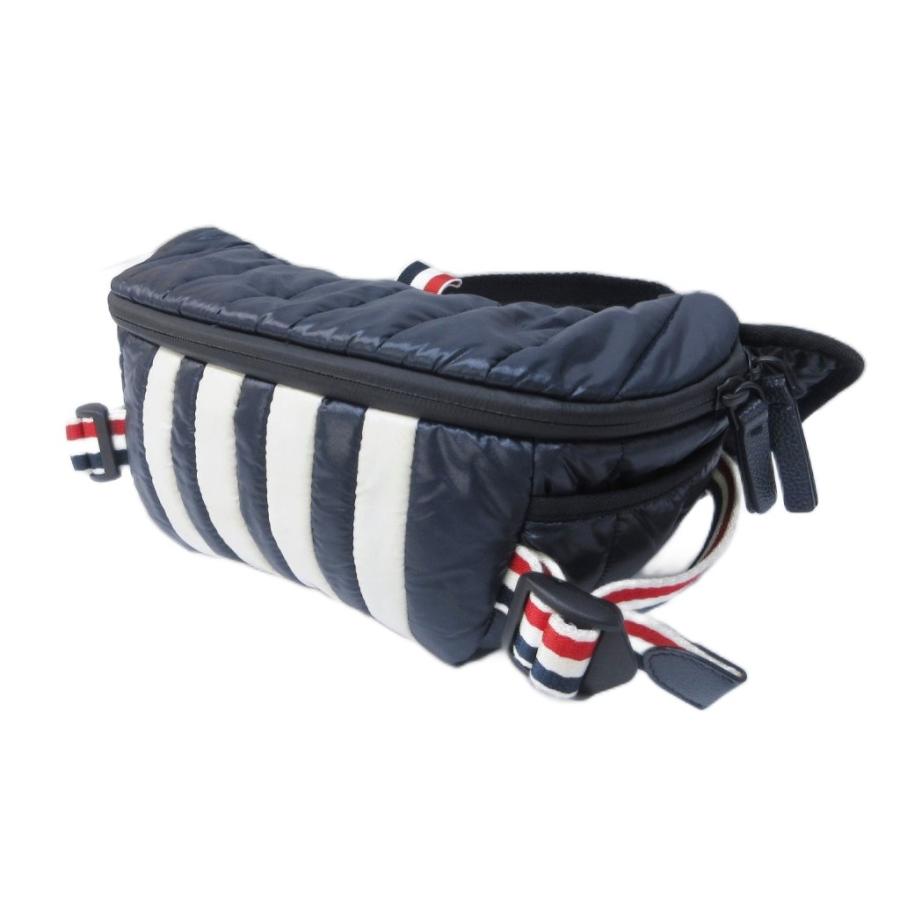 トムブラウン THOM BROWNE ウエストバッグ ボディバッグ 4バー 4BAR 