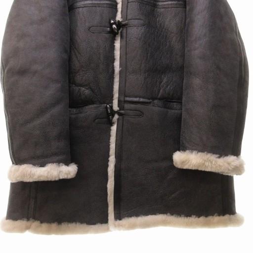 オールドジョー 24AW シアリング ムートンコート 黒 40 約L ■BL3 未使用品 オールドジョー OLDJOE 24AW DISTRESSED SHEARLING IRVINE