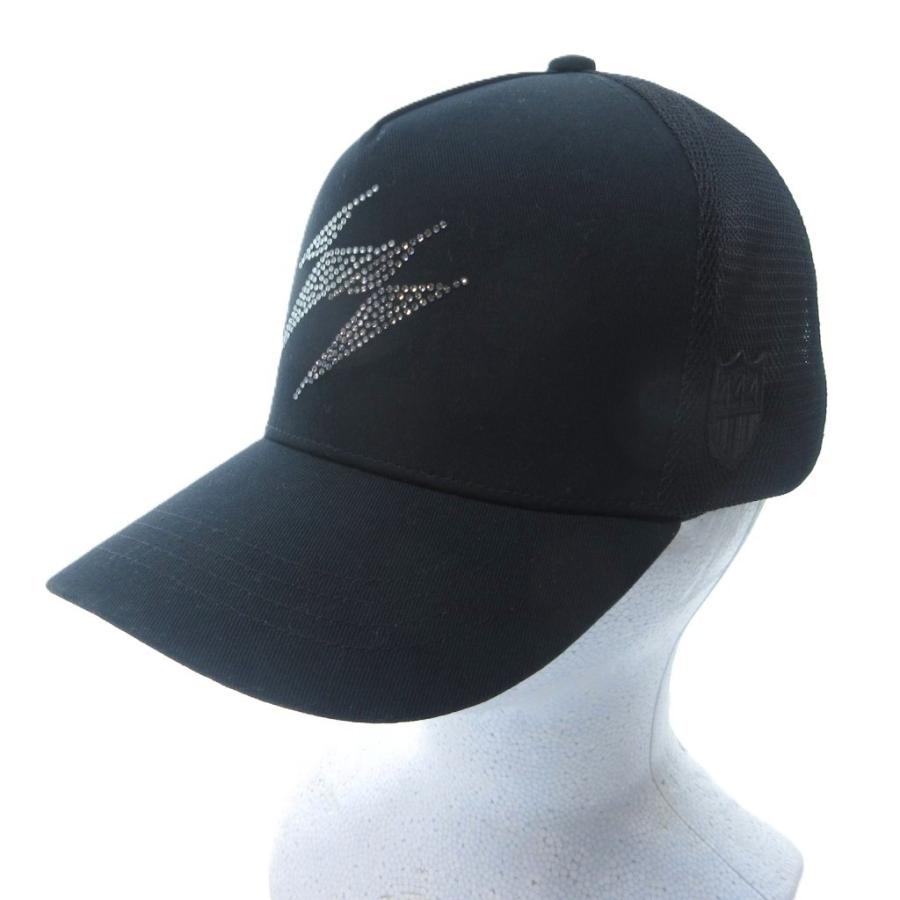 YOSHINORI KOTAKE ブラックメッシュキャップ ヨシノリコタケ デザイン YOSHINORI KOTAKE DESIGN BLACK LINE THUNDER