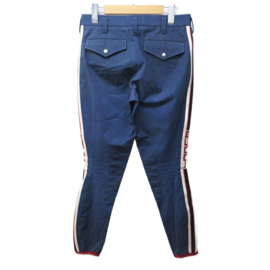 グッチGUCCI ネイビー スリムフィット ワークパンツ グッチGUCCI ネイビー スリムフィット ワークパンツ