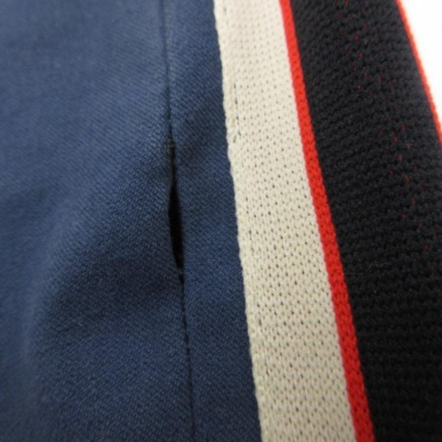 GUCCI（グッチ） サイドラインロゴ ギャバジン ストレッチパンツ 側章