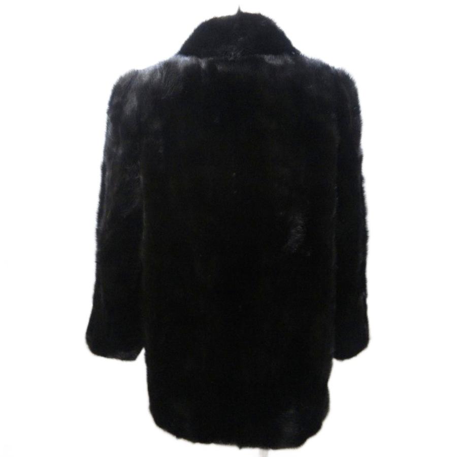 極美品　サガミンク FABIO MANTEGAZZA ミンク　ジャケット　F サガミンク SAGA MINK 銀サガ ミンクファーコート ジャケット ショール