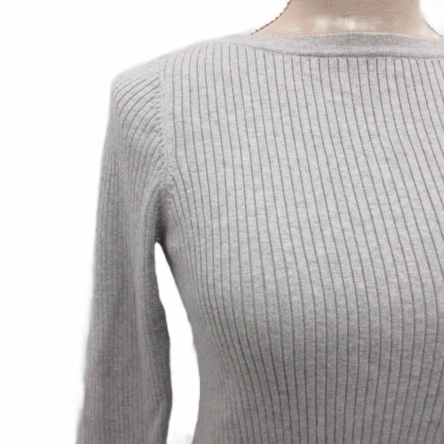 連休お値下げ中からセオリーリュクス　 リブニット theory luxe（セオリーリュクス） リブニット セーター 長袖 タイト