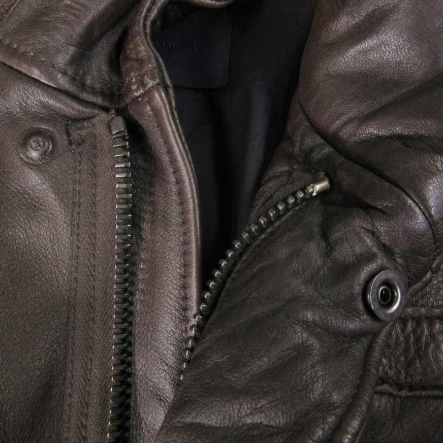 ジュンハシモト junhashimoto カウレザー フィールドジャケット M-65 