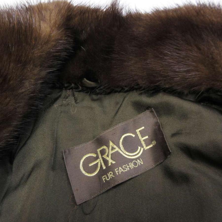 GRACE FUR FASHION ミンクファーコート ジャケット 毛皮 リアルファー 