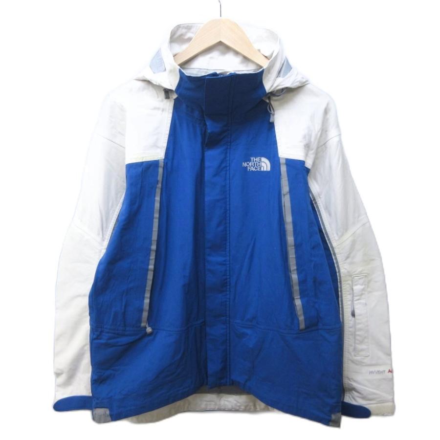 【希少カラー☆HYVENT】古着 ザ・ノースフェイス マウンテンパーカー ブルー THE NORTH FACE（マウンテンパーカー ・ ブルー・ネイビー/青色系）の