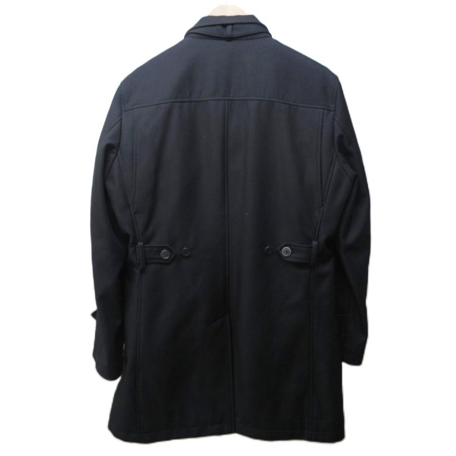 【新品】Mr.JUNKO ブラック ステンカラーコートＬサイズ ステンカラースタイリッシュコート【ポケッタブル】【CONTROLα