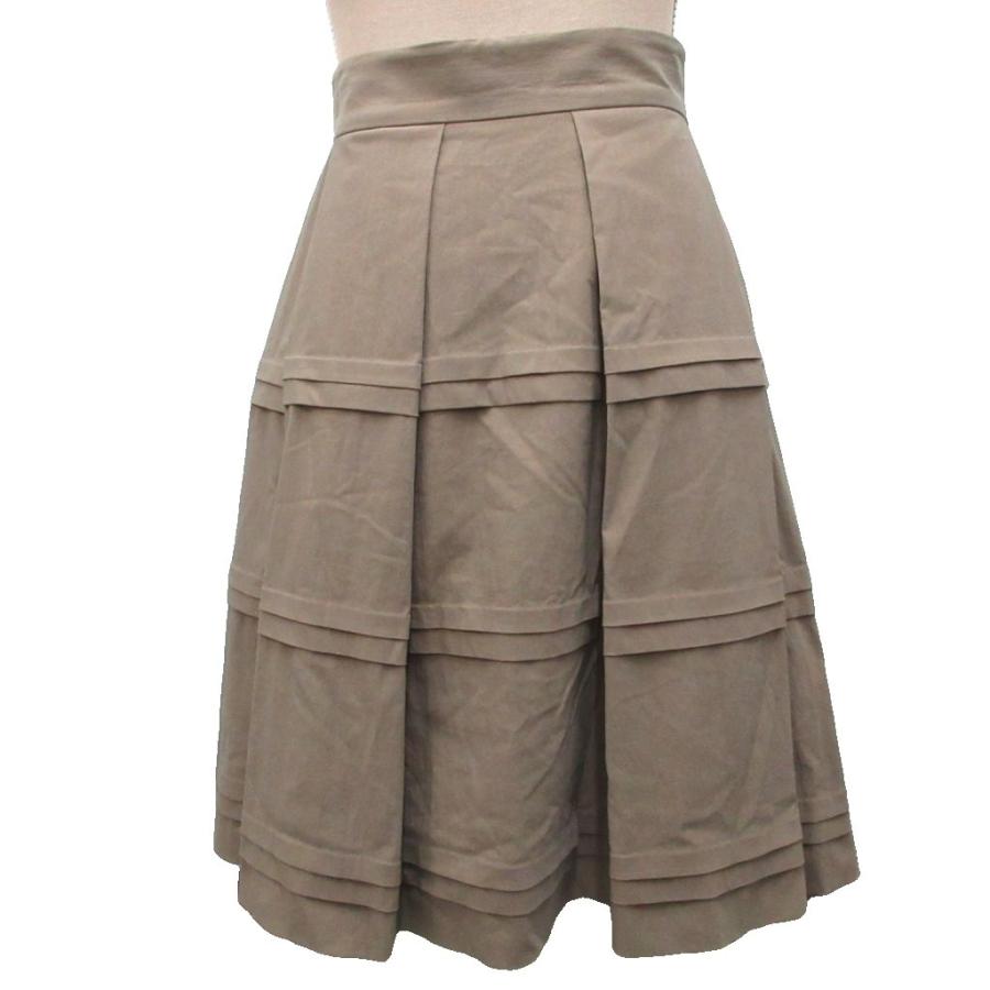 フォクシーニューヨーク FOXEY NEW YORK フレアスカート ひざ丈 38