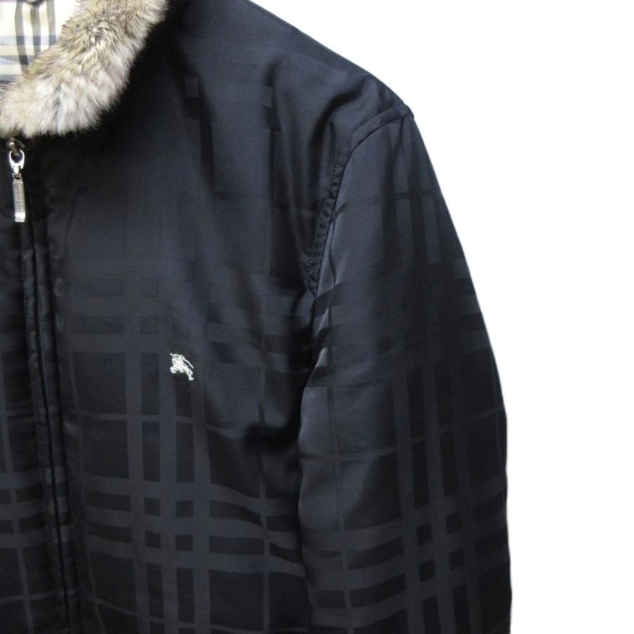 BURBERRY BLACK LABEL（バーバリーブラックレーベル） ラビットファー 