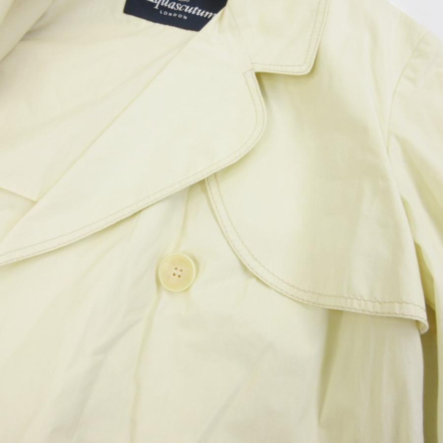 アクアスキュータム AQUASCUTUM トレンチコート ジャケット ダブル