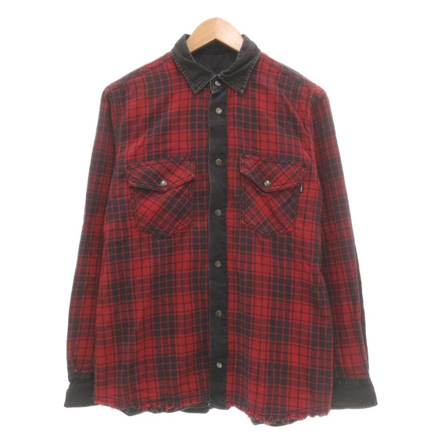 DIESEL（ディーゼル） シャツジャケット リバーシブル 上着 S 黒 