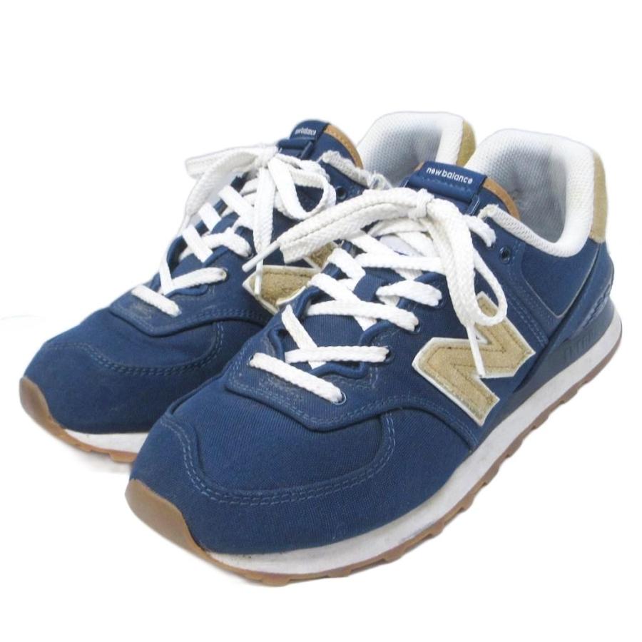 ビ*ア様 New Balance ニューバランス ML574BC2 ネイビー ラ New Balance（ニューバランス） NEW BALANCE ML574BC2 スニーカー