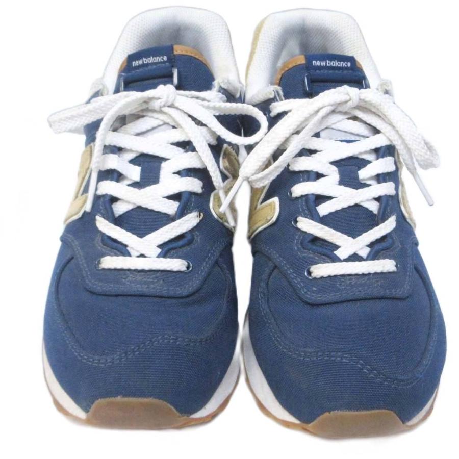 ビ*ア様 New Balance ニューバランス ML574BC2 ネイビー ラ New Balance（ニューバランス） NEW BALANCE ML574BC2 スニーカー