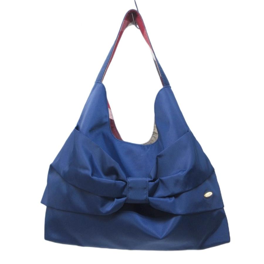 ブルーレーベル クレストブリッジ リボン ショルダーバッグ ブルーレーベルクレストブリッジ BLUE LABEL CRESTBRIDGE ナイロン
