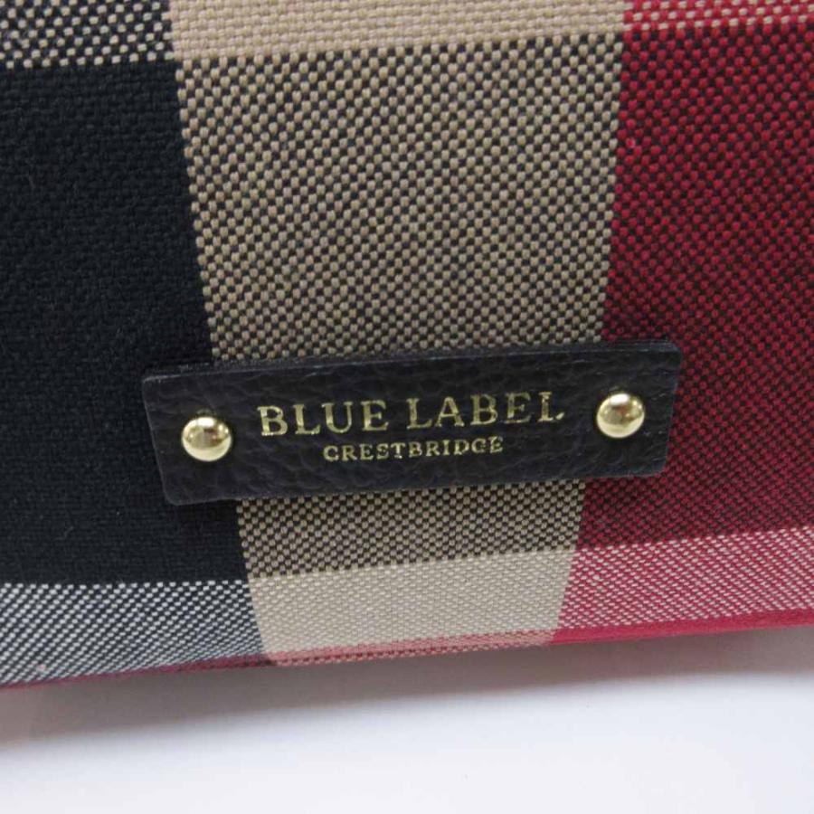 ブルーレーベルクレストブリッジ BLUE LABEL CRESTBRIDGE 美品 トート