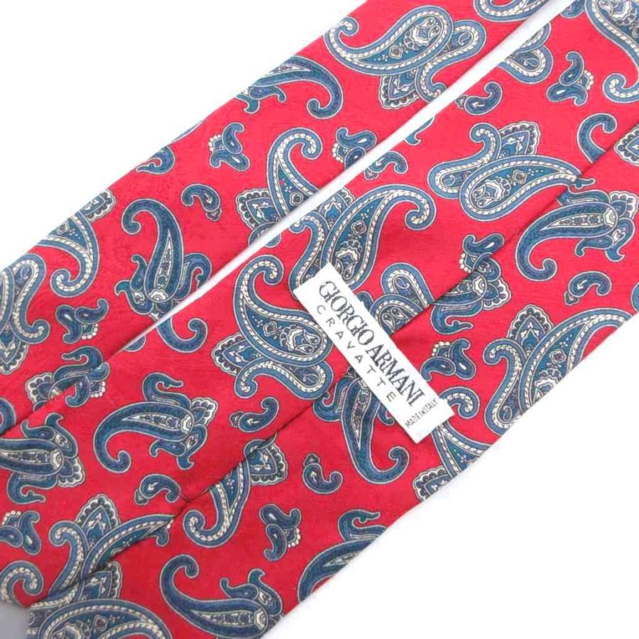 未使用品 ジョルジオアルマーニ GIORGIO ARMANI CRAVATTE ネクタイ 絹