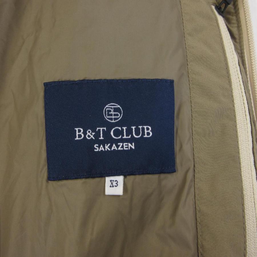 B&T SAKAZEN サカゼン 大きいサイズ ダウンジャケット コート 