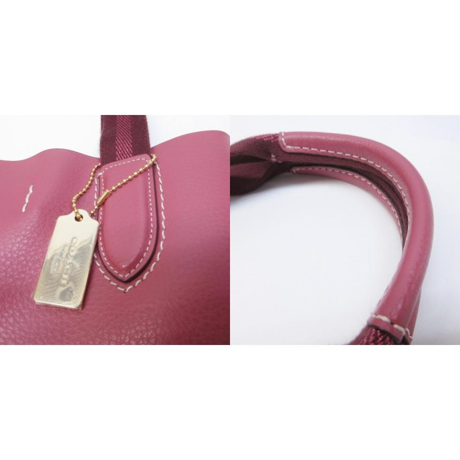 コーチ COACH 58660 ダービー トートバッグ ぺブル レザー A4収納可 