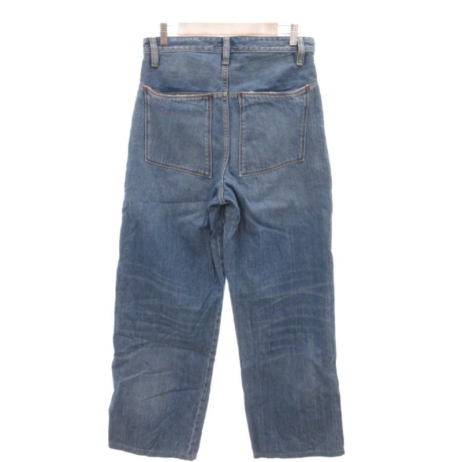 ZARA（ザラ） 美品 デニムパンツ ジーンズ 175/2A 青 ワイドシルエット 