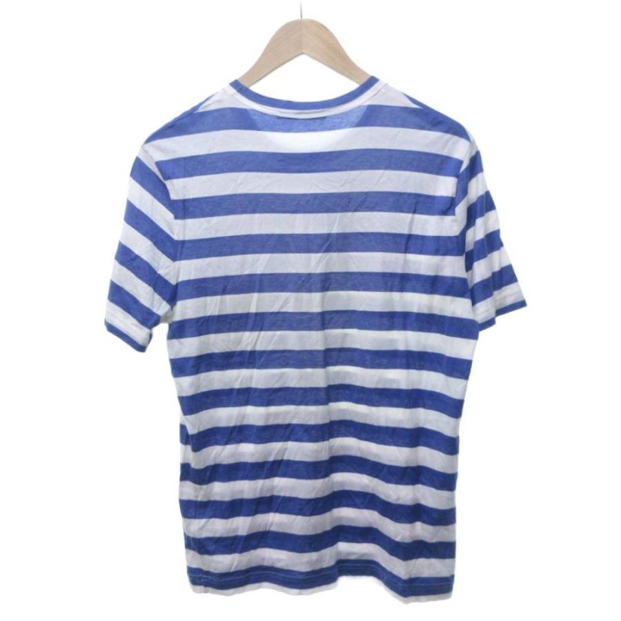 LOUIS VUITTON（ルイ・ヴィトン） ボーダー ロゴ Tシャツ カットソー