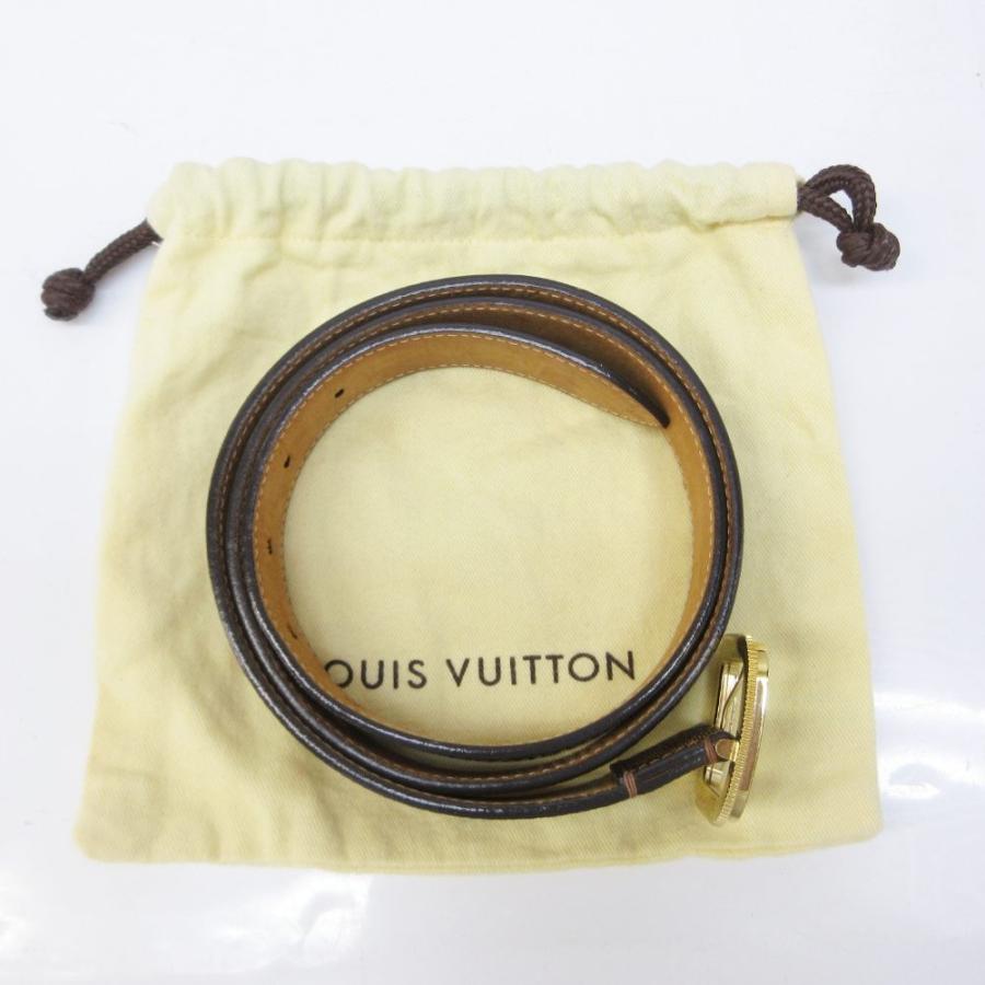 ルイヴィトン ダミエ エベヌ トレゾール サンチュール M9729  ベルト LOUIS VUITTON（ルイ・ヴィトン） ダミエ エベヌ トレゾール サン