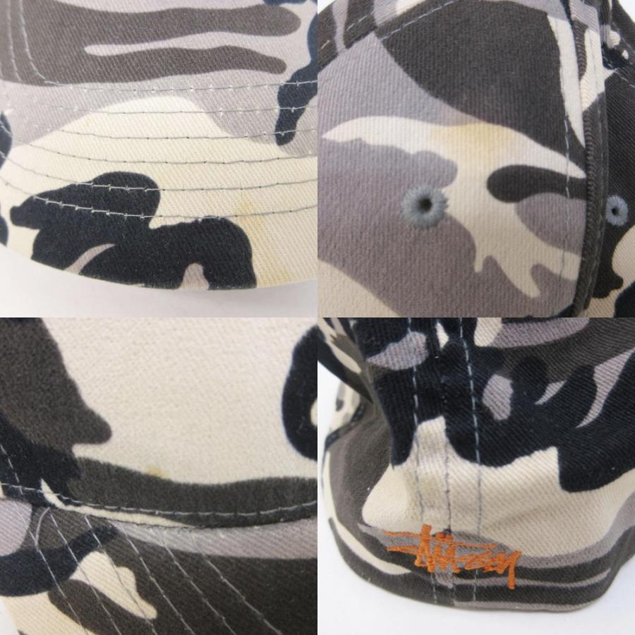 STUSSY（ステューシー） STUSSY 90s 紺タグ SSリンク キャップ 迷彩