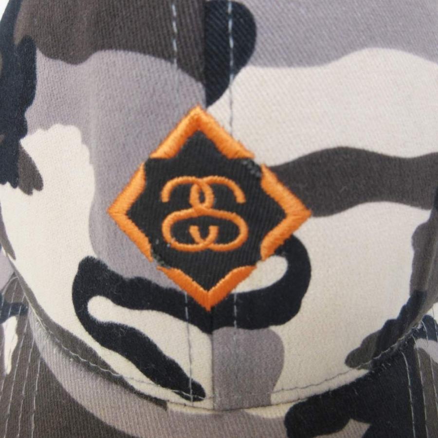 STUSSY（ステューシー） STUSSY 90s 紺タグ SSリンク キャップ 迷彩