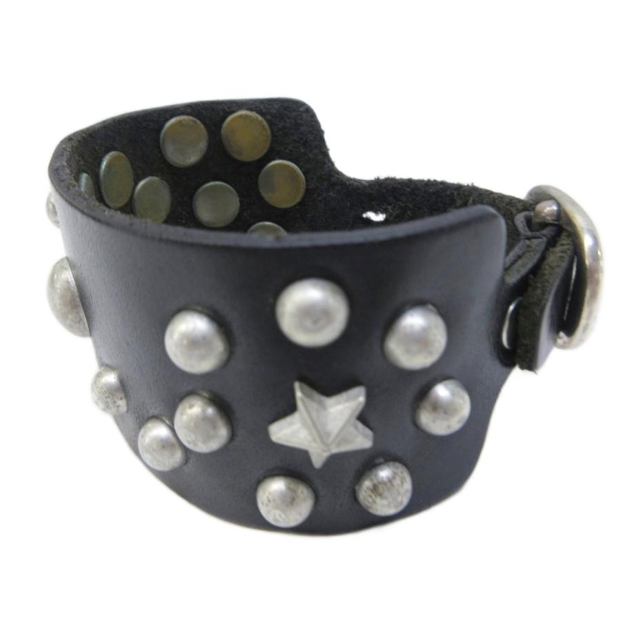 アワーレガシー OUR LEGACY STAR FALL BRACELET BLACK BRIDLE スター