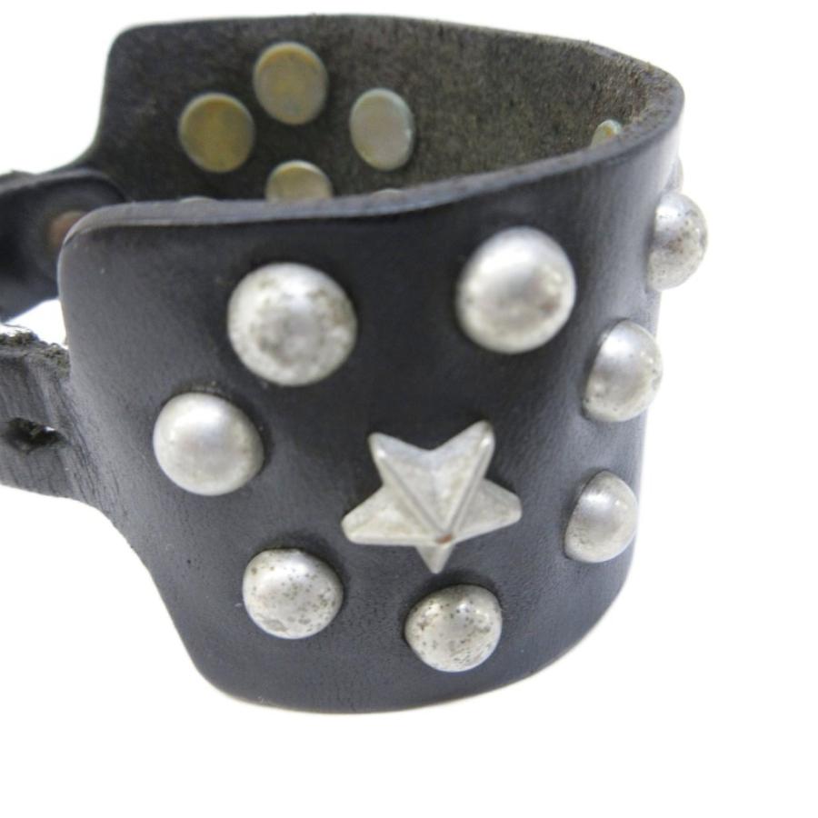 アワーレガシー OUR LEGACY STAR FALL BRACELET BLACK BRIDLE スター