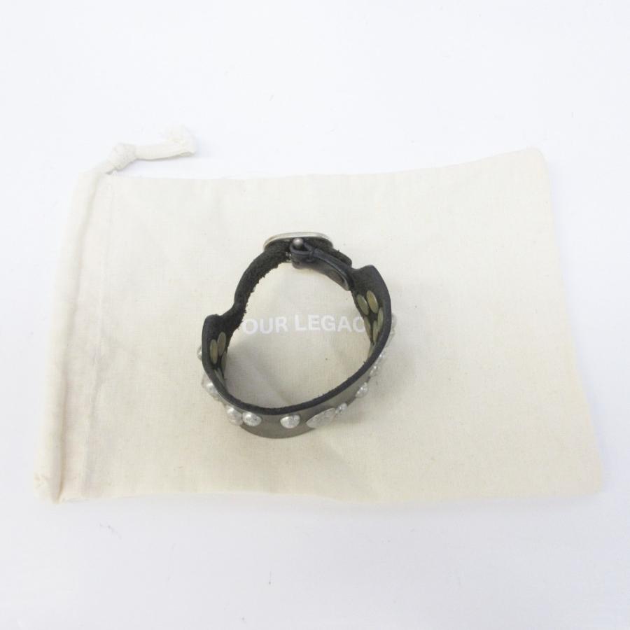 our legacy スタッズ　ブレスレット アワーレガシー OUR LEGACY STAR FALL BRACELET BLACK BRIDLE スター