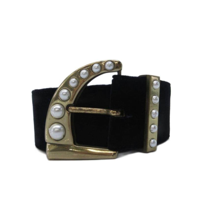 ジャンニヴェルサーチ ヴェルサーチェ GIANNI VERSACE ベロア ベルト 