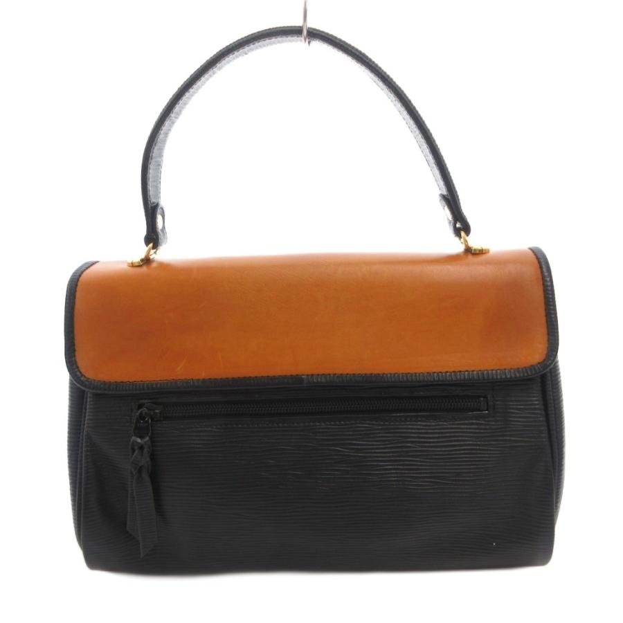 KENZO FUKUI 福井謙三 レザー ハンドバッグ □GY99 /TQ レディース 