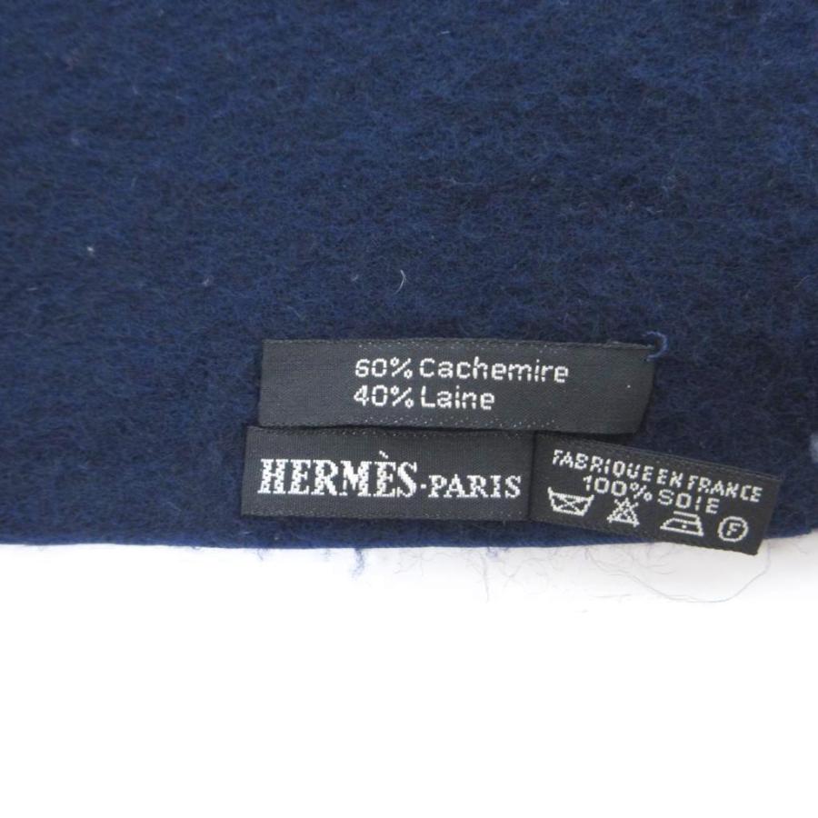 HERMES（エルメス） 美品 マルジェラ期 カシミヤ シルク マフラー