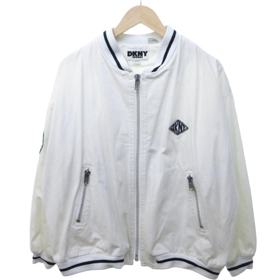 DKNY ホワイト ウィンドブレーカー DKNY ホワイト ウィンドブレーカー Dkny Kids パデッドジャケット