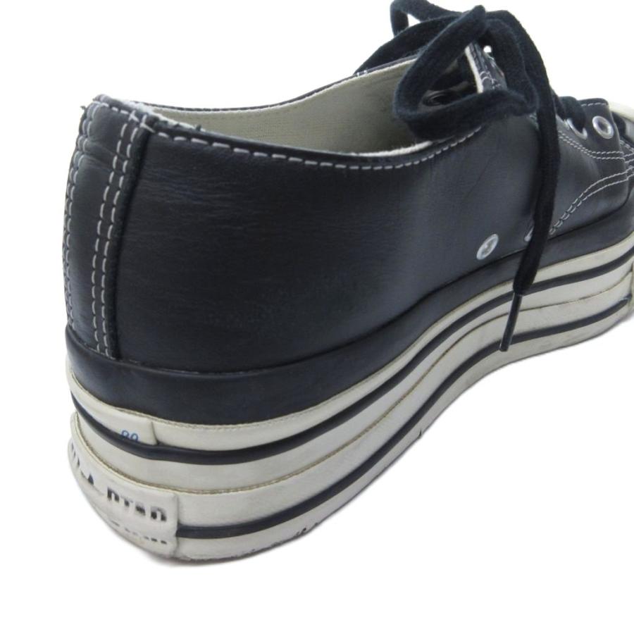 CONVERSE（コンバース） CONVERSE DOUBLET スニーカー レザー 切替 