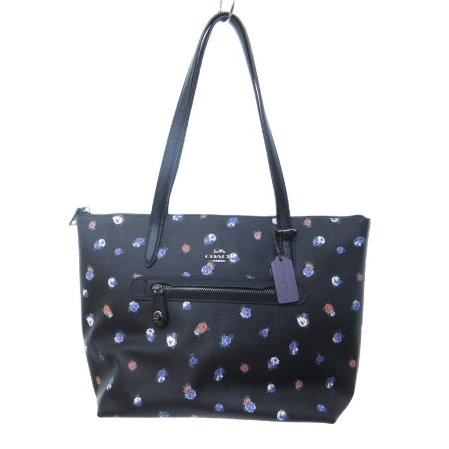 COACH（コーチ） 美品 テイラー ローズプリント トートバッグ 76383 花 