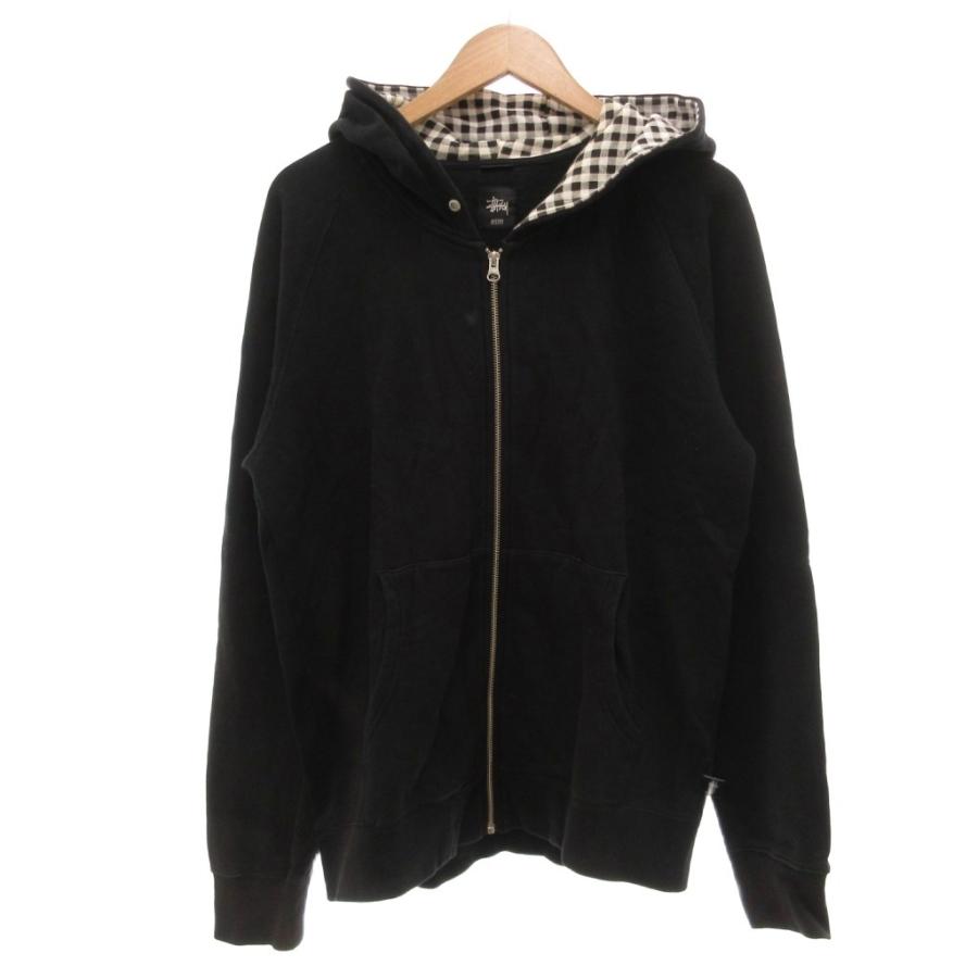 STUSSY（ステューシー） パーカー ジップアップ チェック柄 無地 長袖 