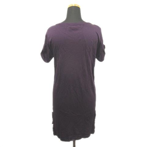 中古 マリークワント Mary Quant ストレッチ ワンピース 半袖 無地 M 紫 パープル レディース 15 レディース ベクトル 古着 026 ブランド古着販売のベクトル 通販 Yahoo ショッピング