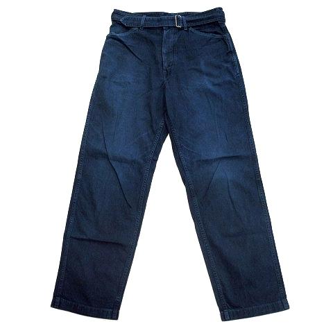 クライマックスセール再値下げ 中古 美品 14aw コモリ Comoli ベルテッド デニム パンツ ワーク ボタンフライ ウォッシュ加工 ベルト 14f サイズ1 インディゴ ベクトル 古着 ブランドおしゃれ Clinicagastroservice Com Br
