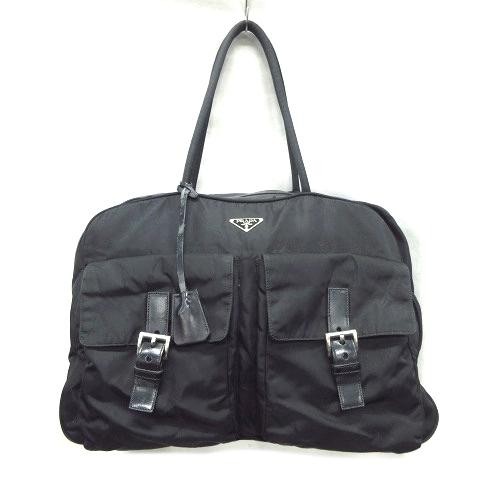 新品本物 中古 プラダ Prada New Tessuto Spo テスート ナイロン レザー ボストン ハンド バッグ 南京錠 三角プレート 黒 ブラック メンズ レディース 026 ブランド古着販売のベクトル 通販 Yahoo ショッピング 今だけ限定価格 Www