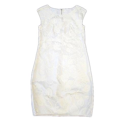 スペシャルset価格 中古 美品 ドルチェ ガッバーナ ドルガバ Dolce Gabbana 花柄 総柄 ノースリーブ ワンピース カットソー バックジップ 丸首 38 白 ベクトル 古着 026 ブランド古着販売のベクトル 通販 Yahoo ショッピング セール品 Www