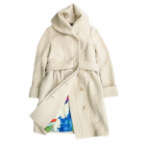 中古 ダブルスタンダードクロージング ダブスタ Double Standard Clothing ショールカラー コート ジャケット ベージュ レディース ３ ベクトル 古着 026 ブランド古着販売のベクトル 通販 Yahoo ショッピング