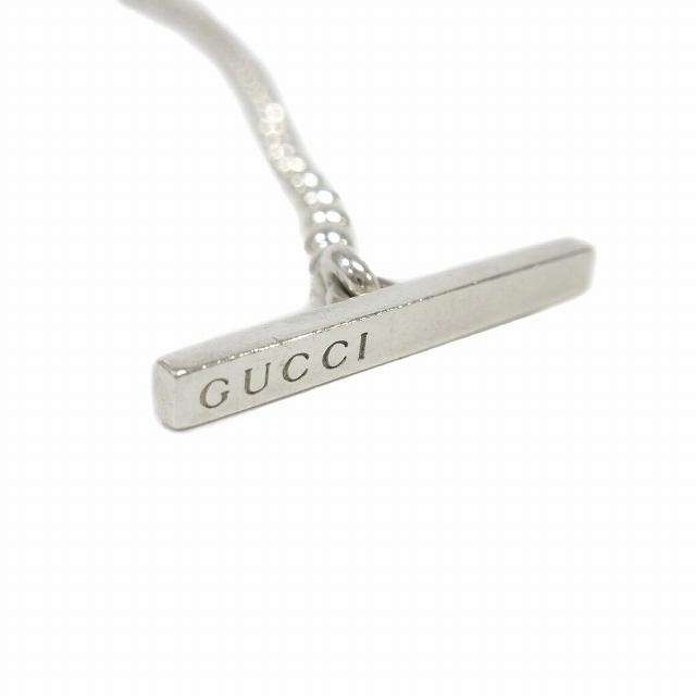 安売り安売り希少 グッチ ネックレス ロゴプレート マルチリンク