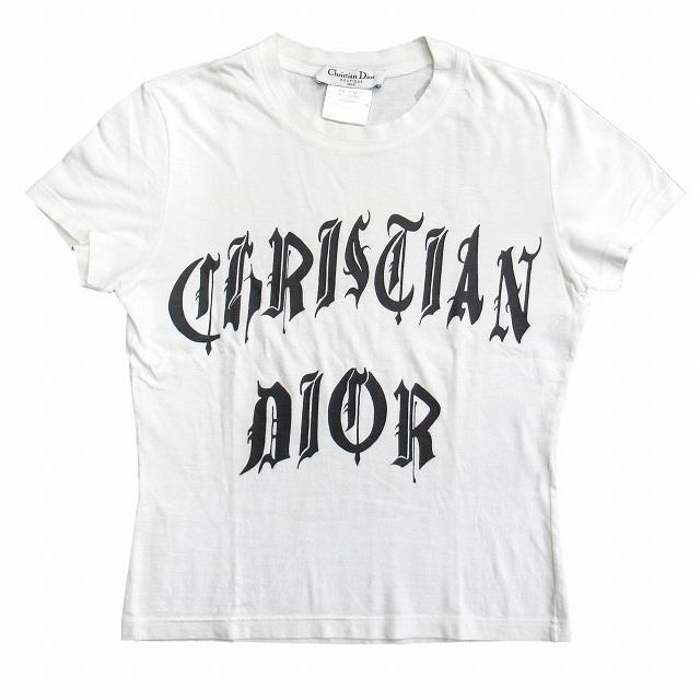 02ss クリスチャンディオール 1947 ロゴ プリント Tシャツ | tspea.org