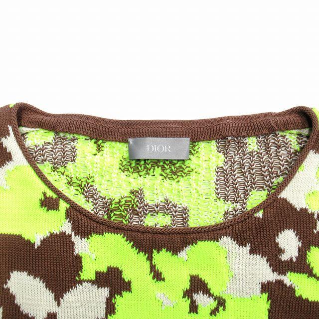 美品 22ss ディオール DIOR テクニカルコットン ジャカード ニット