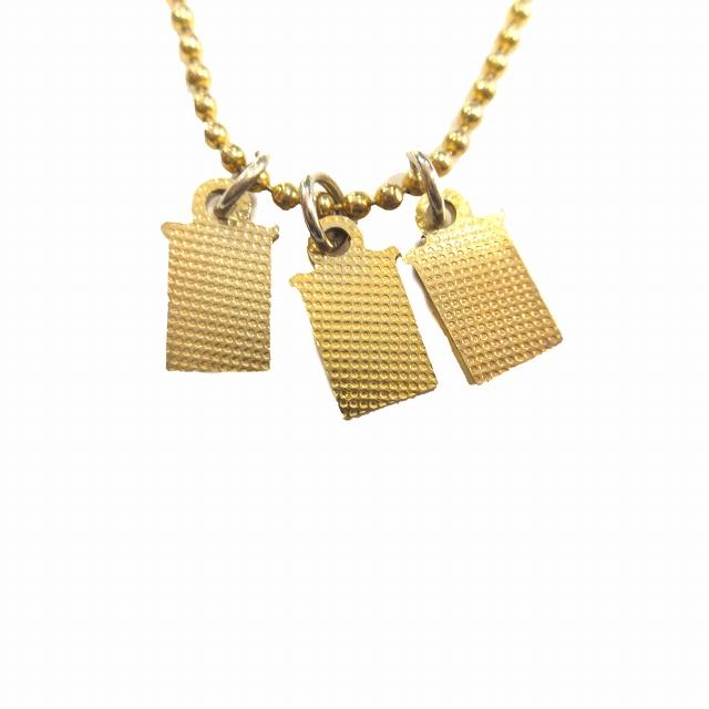 K18 シンパシーオブソウル スクエアターコイズ チェーン セット